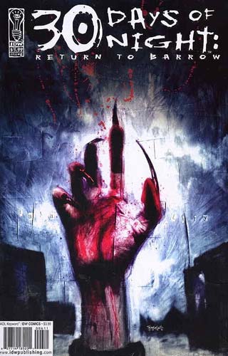Drawn to Fear: Halloween and Horror Comic Books 4 30 Days of Night comic book cover