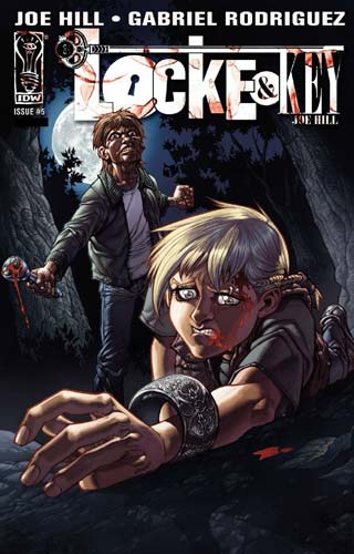 Drawn to Fear: Halloween and Horror Comic Books 6 Cover of Locke & Key