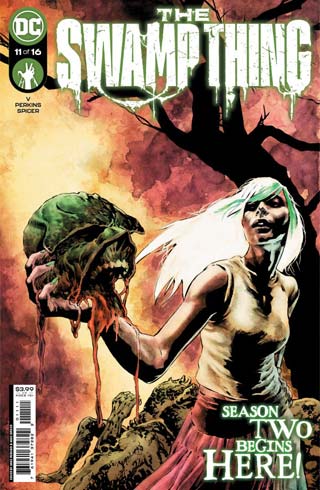 Drawn to Fear: Halloween and Horror Comic Books 2 cover of Swamp Thing comic book