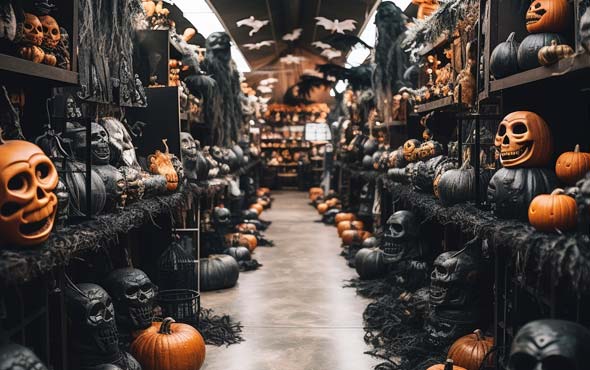 Ultimate Guide to Halloween Holiday<br>Origin and Traditions 11 By Labor Day weekend in America, stores are starting to stock Halloween products