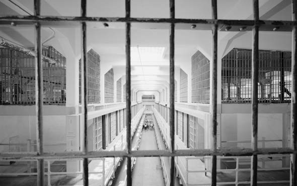 America’s Top 10 Most Haunted Locations 3 an image of the cells inside Alcatraz