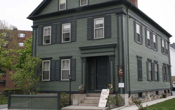 America’s Top 10 Most Haunted Locations 9 photo of exterior of LIzzie Borden's home
