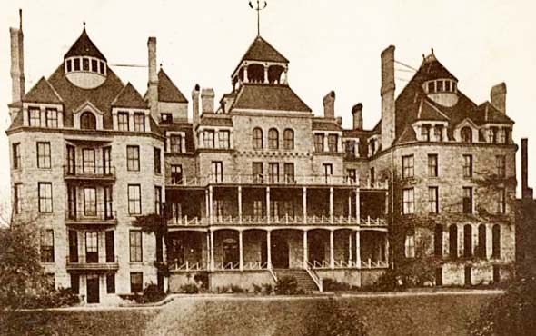 America’s Top 10 Most Haunted Locations 10 exterior photo of the Crescent Hotel